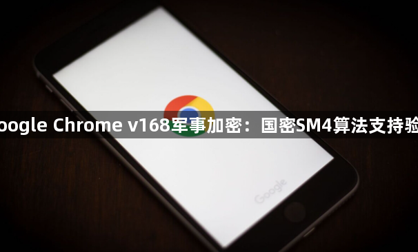 Google Chrome v168军事加密：国密SM4算法支持验证1