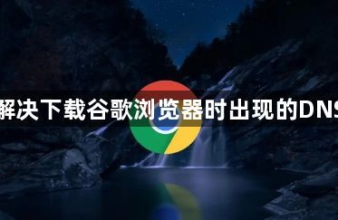 如何解决下载谷歌浏览器时出现的DNS错误1