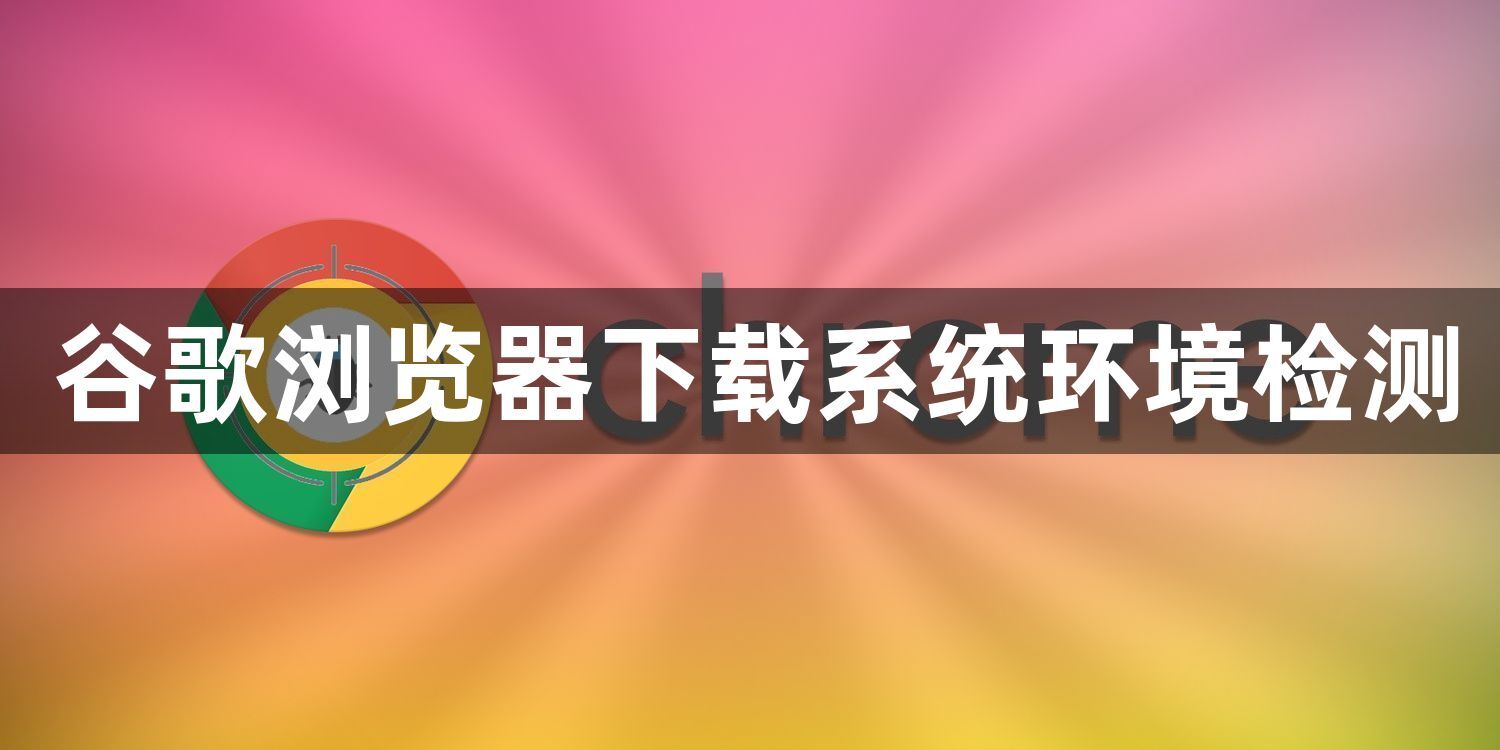 谷歌浏览器下载系统环境检测1