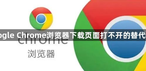 Google Chrome浏览器下载页面打不开的替代方案1
