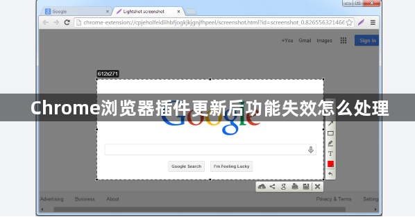 Chrome浏览器插件更新后功能失效怎么处理1