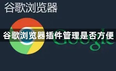 谷歌浏览器插件管理是否方便1