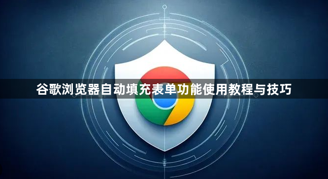 谷歌浏览器自动填充表单功能使用教程与技巧1