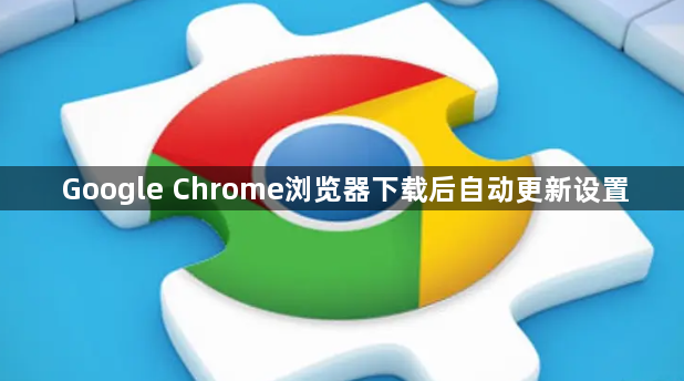 Google Chrome浏览器下载后自动更新设置1