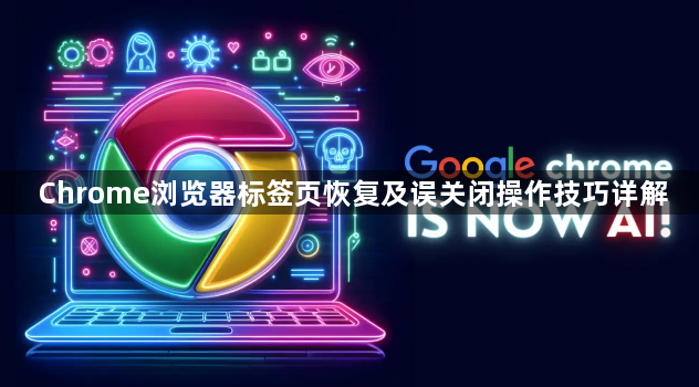 Chrome浏览器标签页恢复及误关闭操作技巧详解1