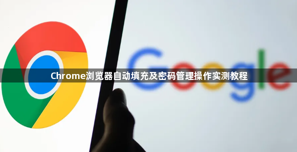 Chrome浏览器自动填充及密码管理操作实测教程1