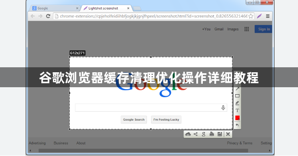谷歌浏览器缓存清理优化操作详细教程1