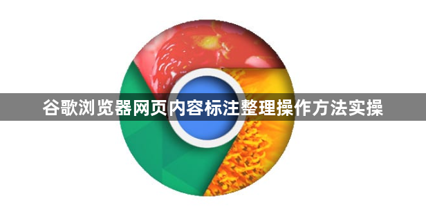 谷歌浏览器网页内容标注整理操作方法实操1