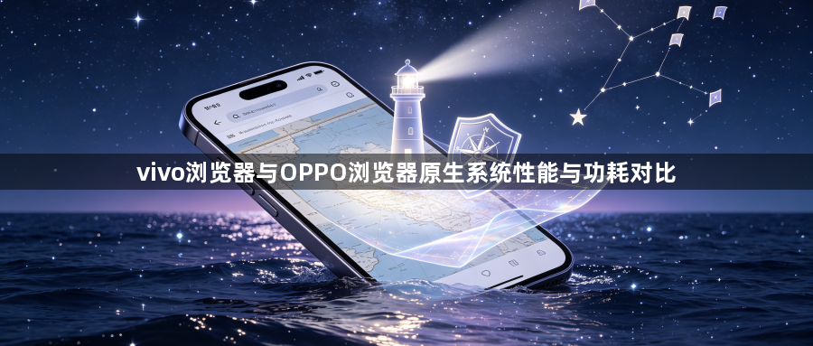 vivo浏览器与OPPO浏览器原生系统性能与功耗对比1