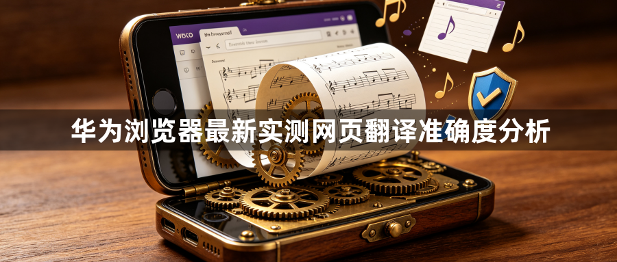 华为浏览器最新实测网页翻译准确度分析1