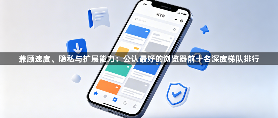 兼顾速度、隐私与扩展能力：公认最好的浏览器前十名深度梯队排行1