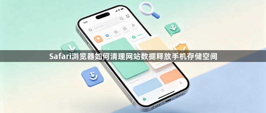 Safari浏览器如何清理网站数据释放手机存储空间1