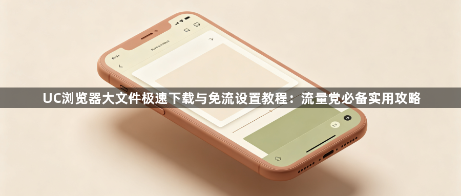 UC浏览器大文件极速下载与免流设置教程:流量党必备实用攻略1