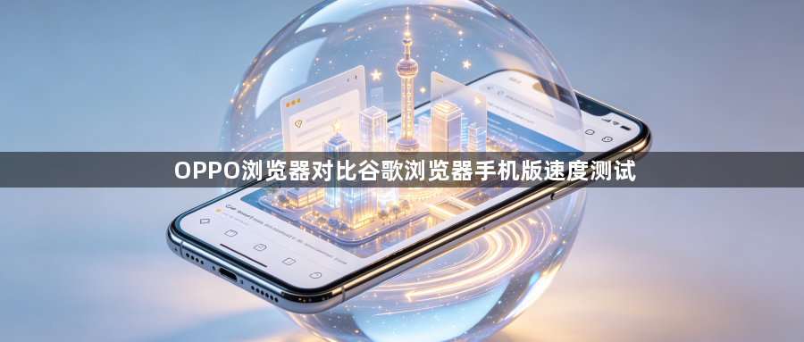 OPPO浏览器对比谷歌浏览器手机版速度测试1
