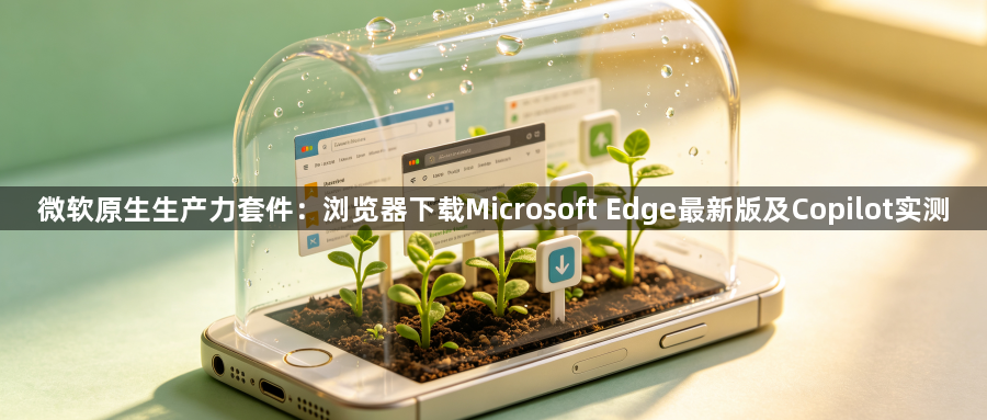微软原生生产力套件：浏览器下载Microsoft Edge最新版及Copilot实测1