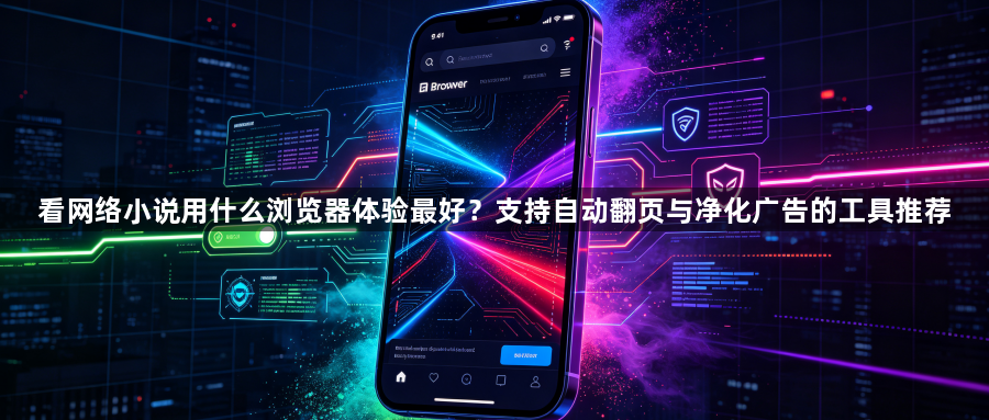 看网络小说用什么浏览器体验最好？支持自动翻页与净化广告的工具推荐1