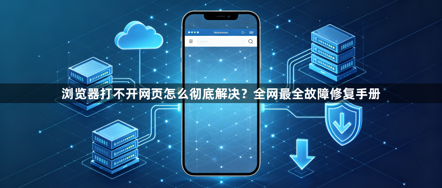 浏览器打不开网页怎么彻底解决？全网最全故障修复手册1