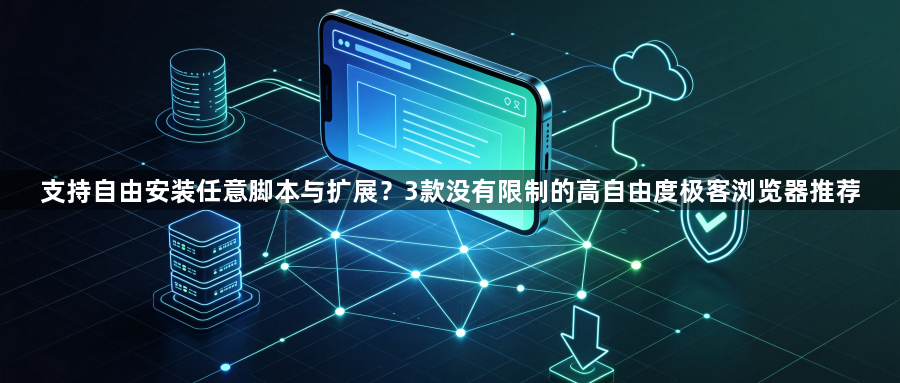 支持自由安装任意脚本与扩展？3款没有限制的高自由度极客浏览器推荐1