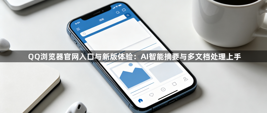 QQ浏览器官网入口与新版体验:AI智能摘要与多文档处理上手1