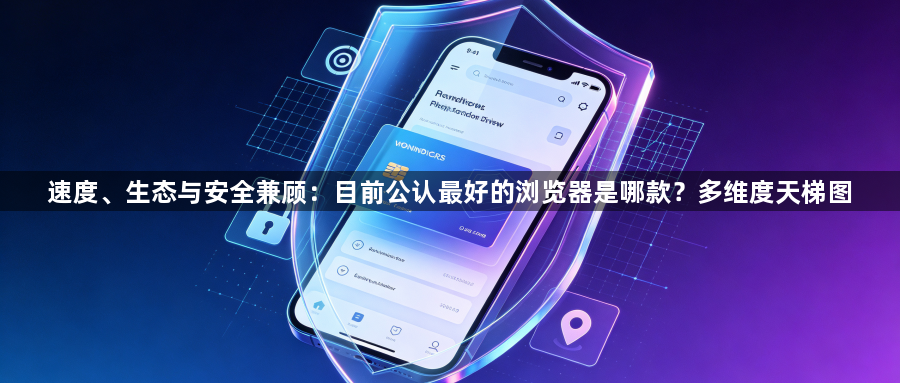 速度、生态与安全兼顾:目前公认最好的浏览器是哪款?多维度天梯图1