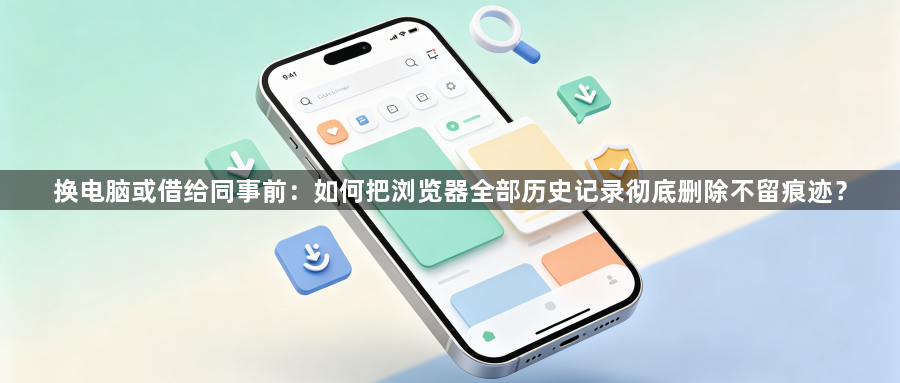 换电脑或借给同事前：如何把浏览器全部历史记录彻底删除不留痕迹？1